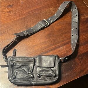 Stylish Black Leather Bag